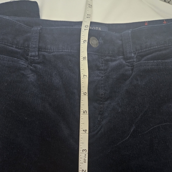 Talbots Navy Blue Straight Leg Corduroy Pants! - Picture 6 of 7